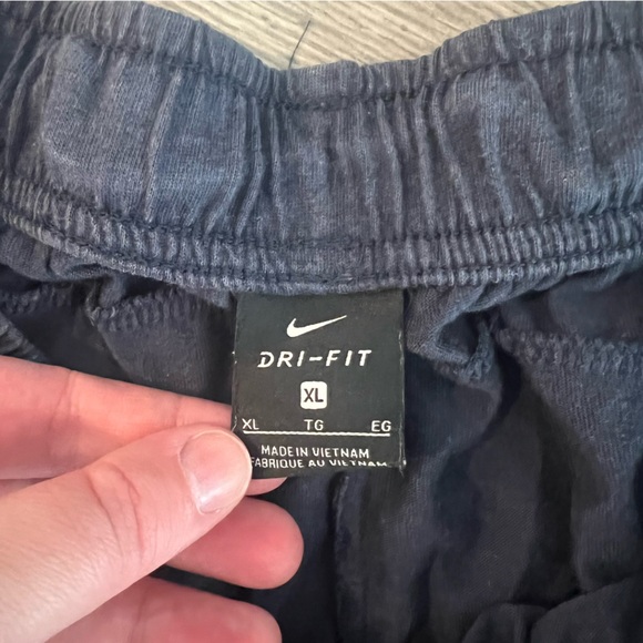 Nike Dri-Fit navy shorts - Picture 2 of 4